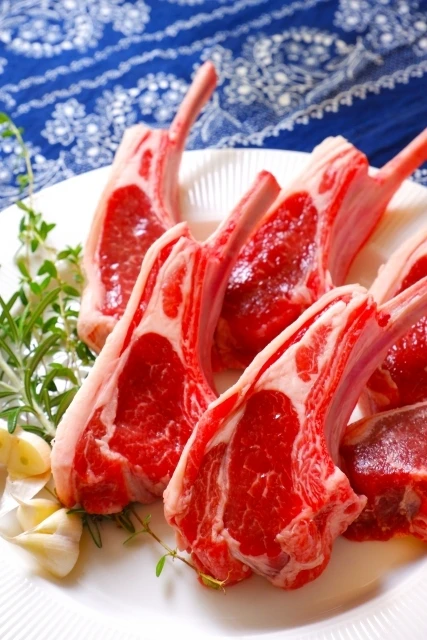 贅沢な食事のひとときを